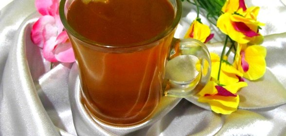 Чай с шампанским