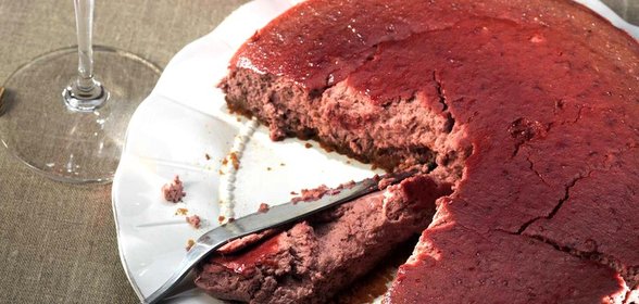 Творожно-свекольный пирог