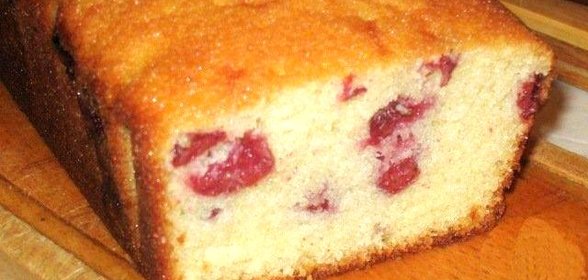 Кекс с вишней