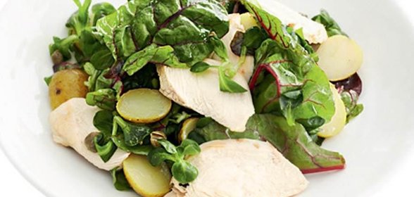 Салат с курицей