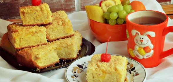 Экзотическая шарлотка