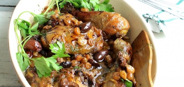 Запеченная курочка по –испански «Polo Estofado.»