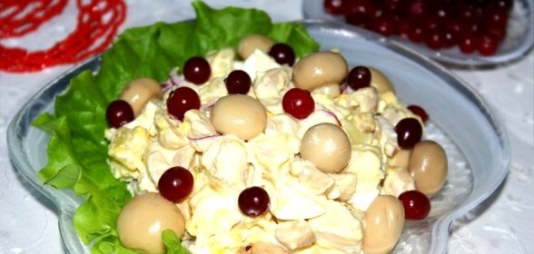 Салат Новогодний лес