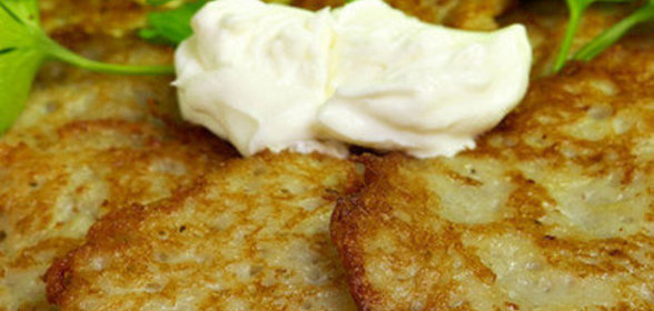 Картофельные оладьи (драники)