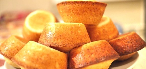 Творожный кекс