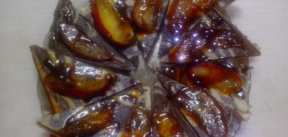 Творожная запеканка Зебра со сметанной заливкой