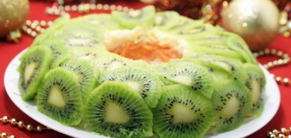 Салат «Новогодняя экзотика»