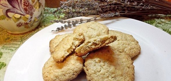 Простое овсяное печенье