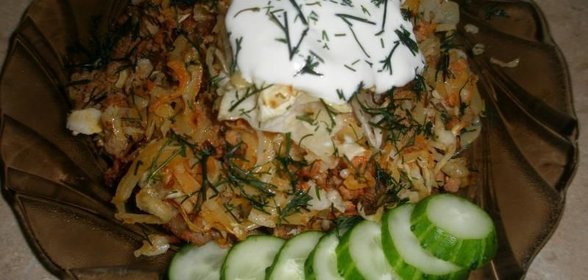 Ленивые голубцы в духовке