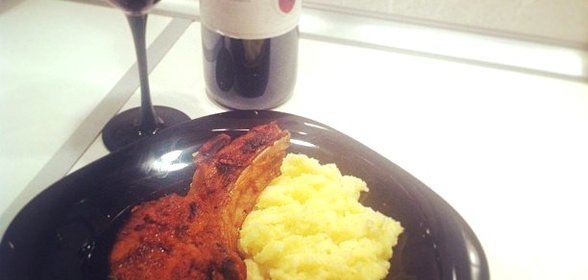 Свиные ребрышки с паприкой в цитрусово-медовом соусе