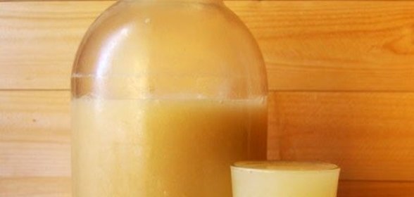 Квас из ржаной муки