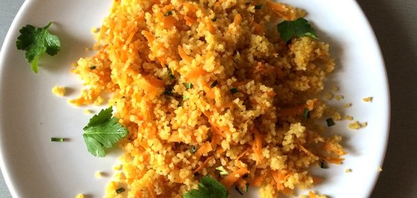 Пряный апельсиновый кускус