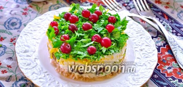 Салат «Костромское болото»