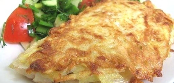 Белая рыба в картофельной корочке