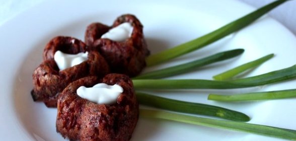 Свекольные котлеты в духовке