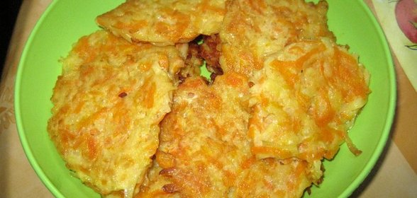 Драники картофельные с тыквой