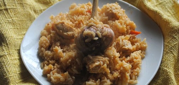 Диетический плов в мультиварке