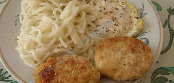 Куриные котлеты с кабачком цуккини