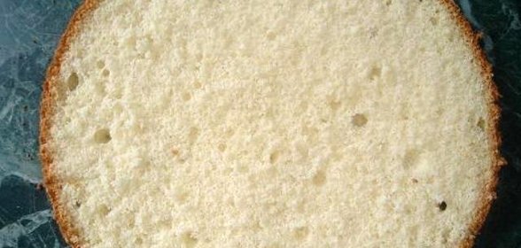 Воздушное бисквитное тесто