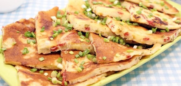 Сырные лепешки с начинкой