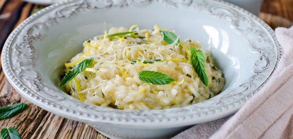 Лимонное ризотто