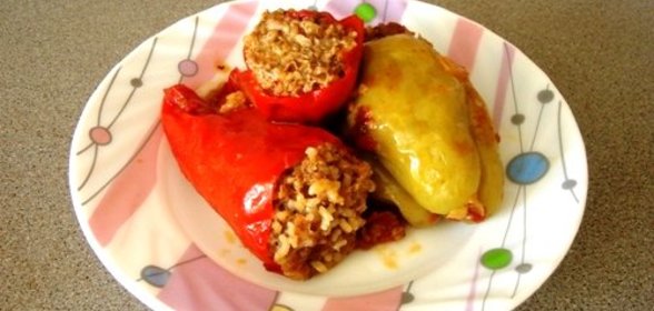 Голубцы из болгарского перца