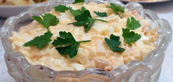 Кальмаровый салат