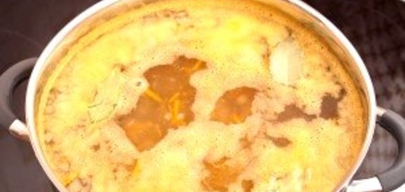 Суп кюфта с фрикадельками