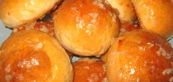 Пампушки с чесноком
