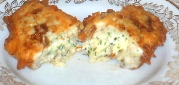 Котлеты в кляре с начинкой