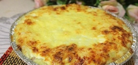 Картофельная запеканка со свининой