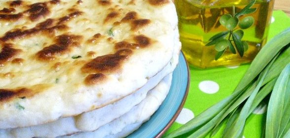 Лепешка с маслом