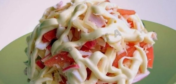 Салат Красное море