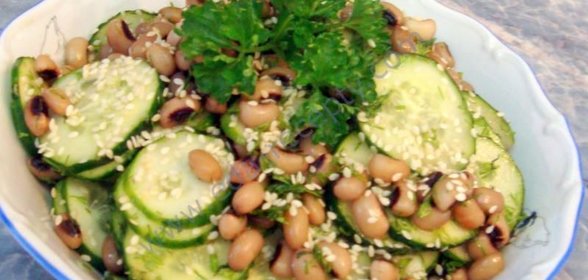 Салат в японском стиле