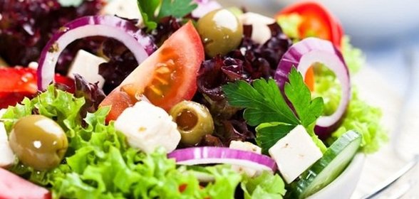 Традиционный греческий салат