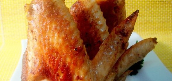 Куриные крылышки запеченные