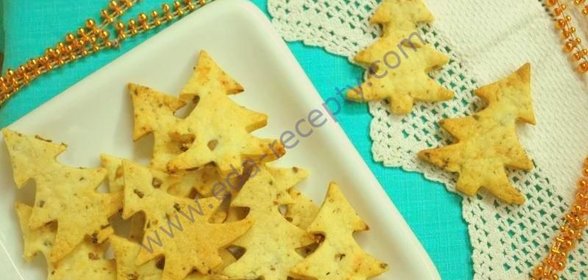 Печенье крекер соленый Елочки