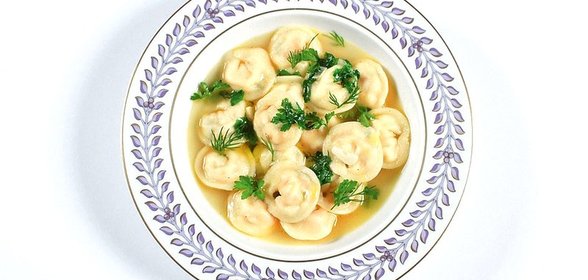 Пельмени с лососем и судаком