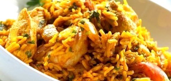 Плов с курицей и овощами