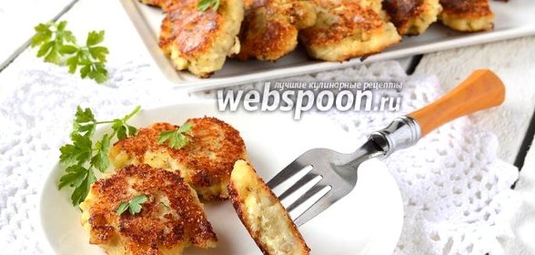 Рыбные котлеты с творогом