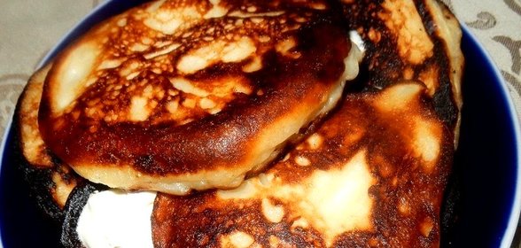 Оладьи с творогом