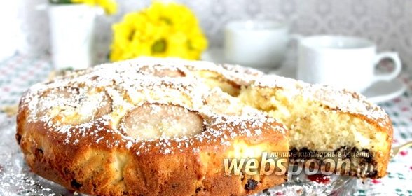 Грушевый пирог по-итальянски