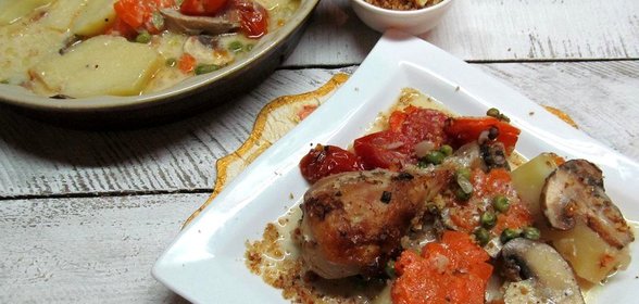 куриные ножки по-деревенски
