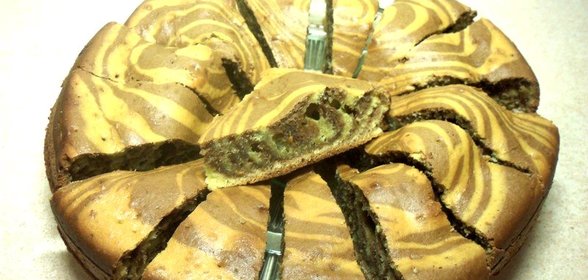 Пирог Зебра