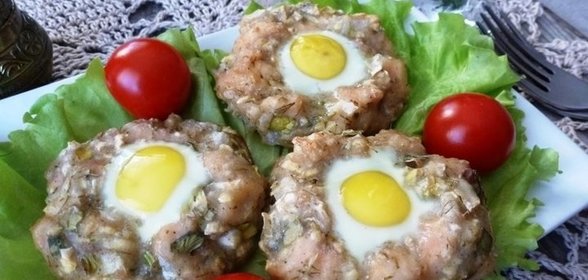 Куриные биточки