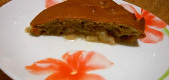 Шарлотка из груш
