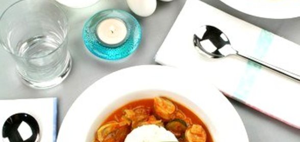 Рататуй из кабачка с рисом