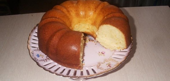 Творожный кекс