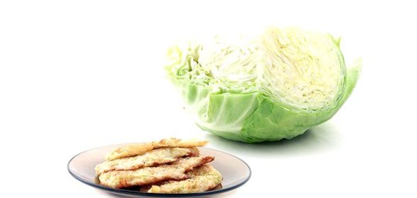 Капустные оладьи с манкой