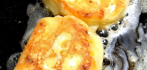 Сырники с картофелем